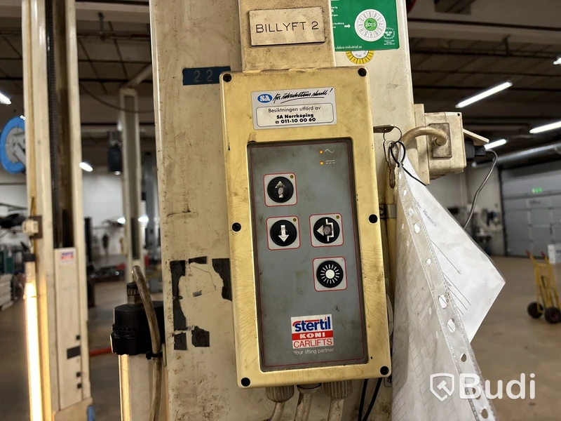 Tvåpelarlyft Stertil Koni 2500 kg