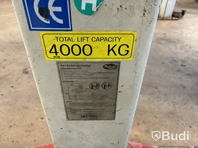 Tvåpelarlyft Rotary 4000 kg.