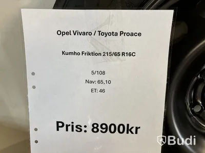 Vinterhjul Opel/Toyota