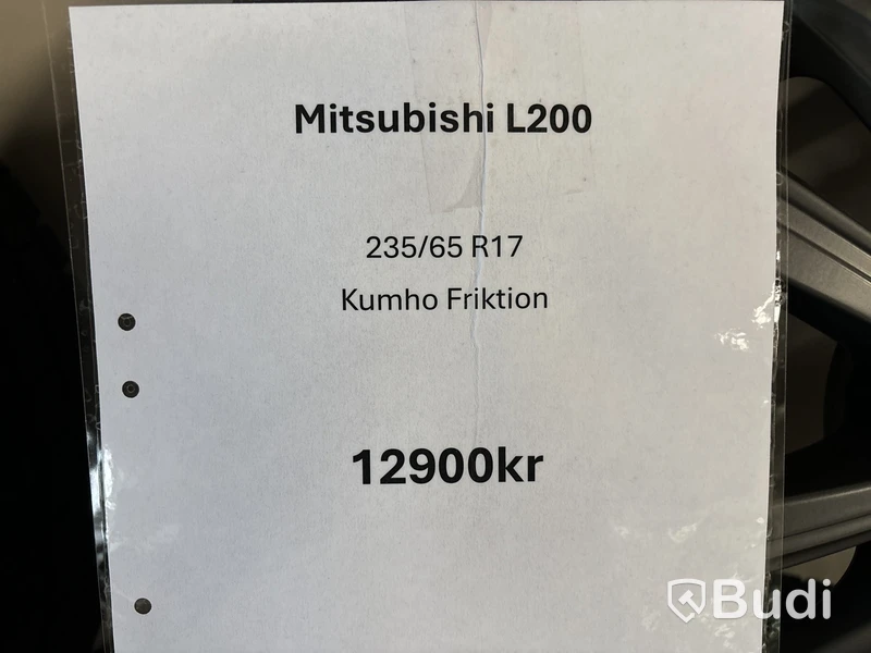 Vinterhjul Mitsubishi L200