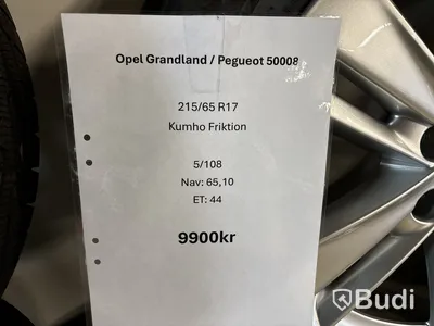 Vinterhjul Opel/Peugeot