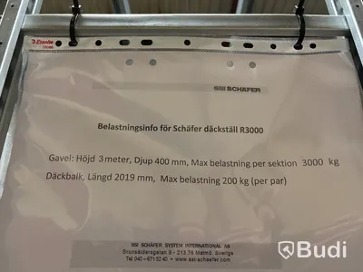 10 st dubbla däckställ Schäfer