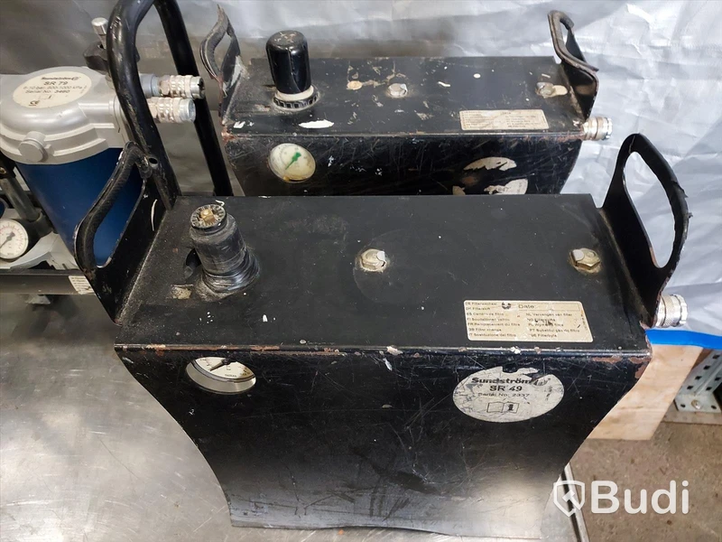 3 st Tryckluftsfilter Sundström SR 49 samt SR79
