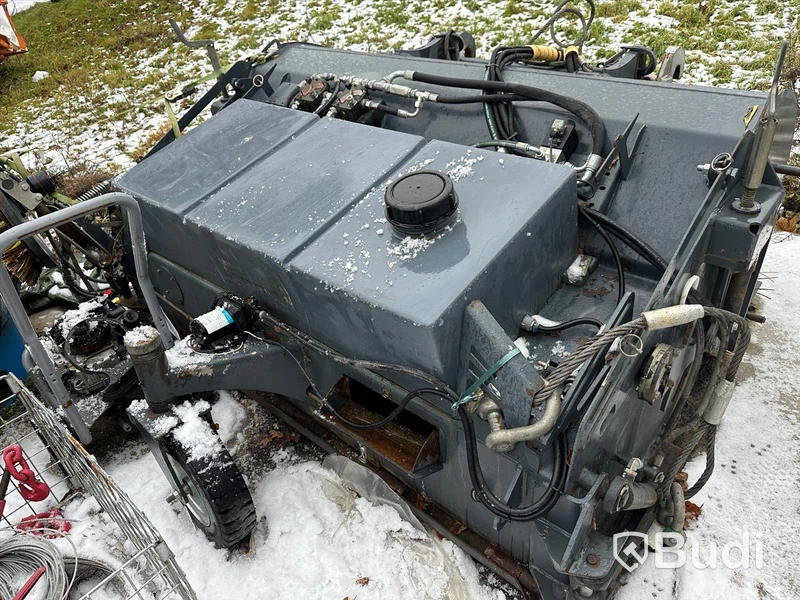 Sanduppsamlare Sopaggregat LAMETAL KH2000S.  Stora BM fäste