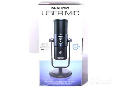 Mikrofon - M-Audio Uber Mic. Ny, Obruten förpackning.