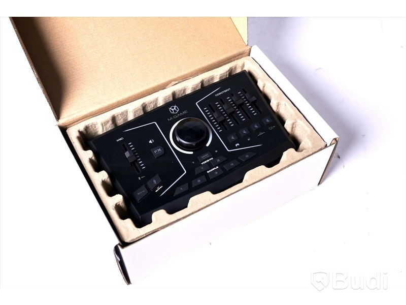 Mixerbord för streaming - M-Game RGB Dual. Ny.