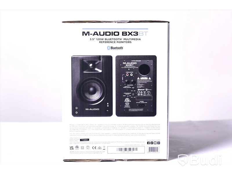 Monitorer - M-Audio BX3-BT. Ny, Obruten förpackning.