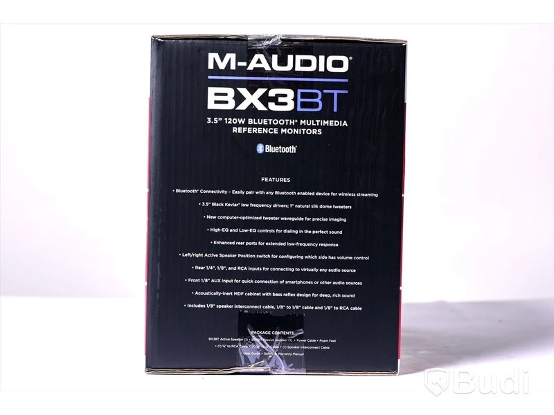 Monitorer - M-Audio BX3-BT. Ny, Obruten förpackning.