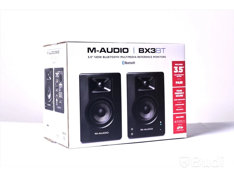 Monitorer - M-Audio BX3-BT. Ny, Obruten förpackning.