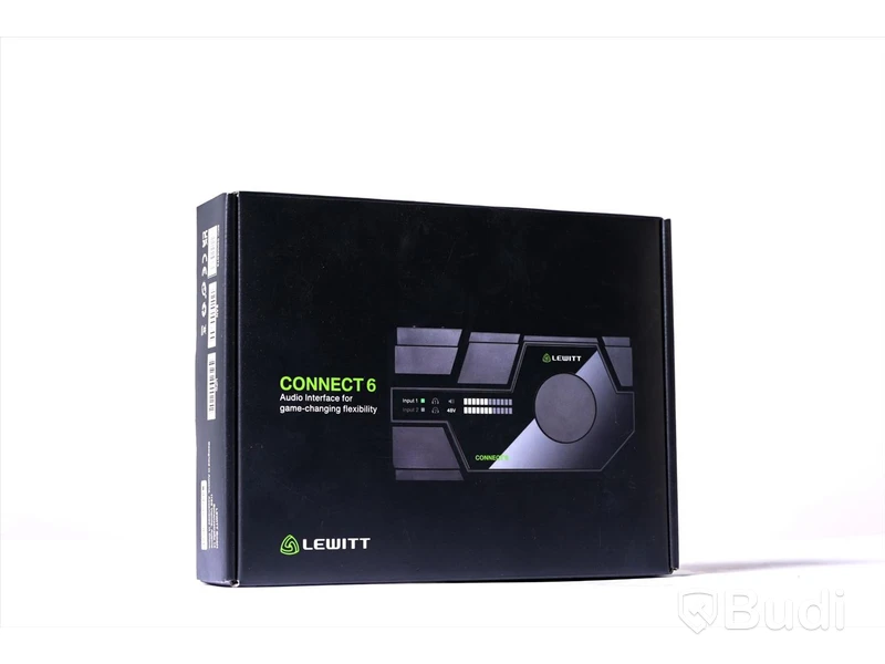 Audio Interface - Lewitt Connect 6. Nypris ca 3000 kr. Ny.