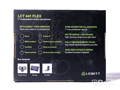Mikrofon - Lewitt LCT 441 Flex. Nypris ca 4500 kr. Ny.