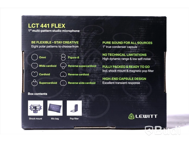 Mikrofon - Lewitt LCT 441 Flex. Nypris ca 4500 kr. Ny.