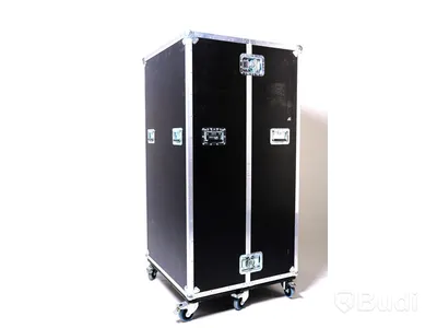 Transportlåda/flightcase - Spectrum Cases m inbyggd hylla