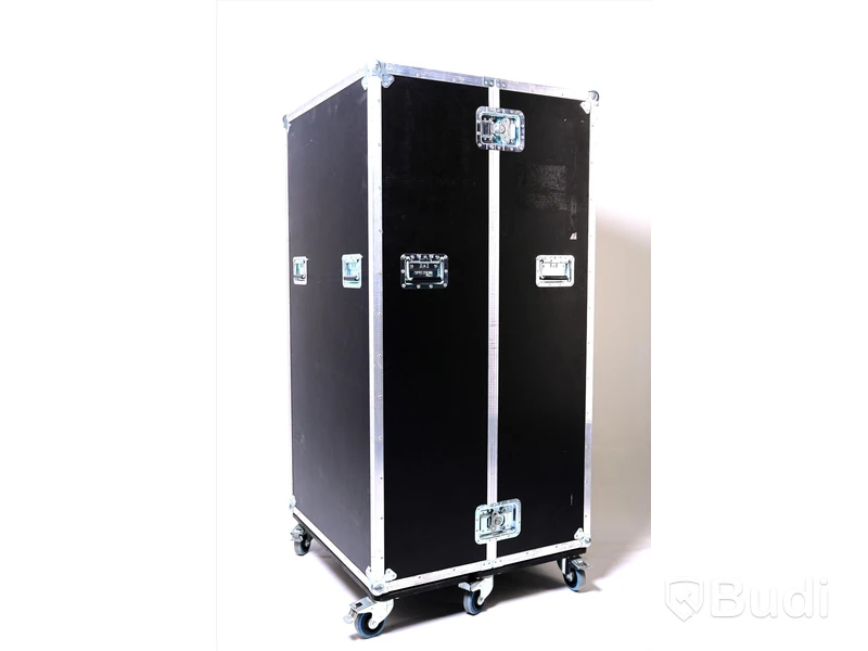 Transportlåda/flightcase - Spectrum Cases m inbyggd hylla