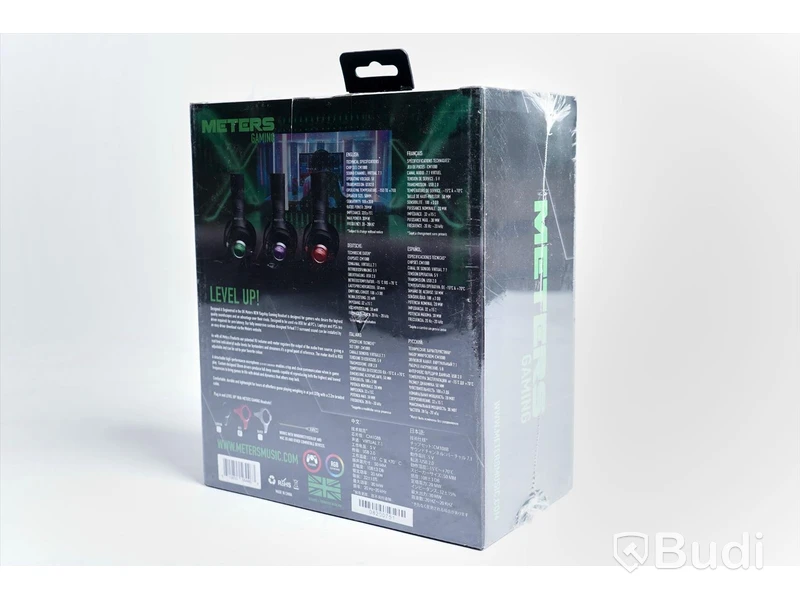 Hörlurar - Ashdown Engineering Meters Gaming Level Up Red, NY. Nypris ca 1100kr
