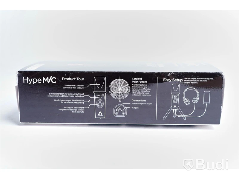 Mikrofon - Apogee HypeMic. Nypris ca 4300kr