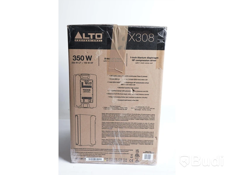 Aktiv Högtalare - Alto TX308. Nypris ca 2000kr