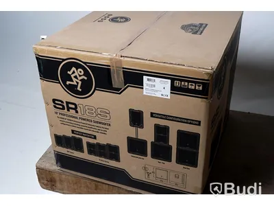 Subwoofer - Mackie SR18S. Nypris ca 12000kr
