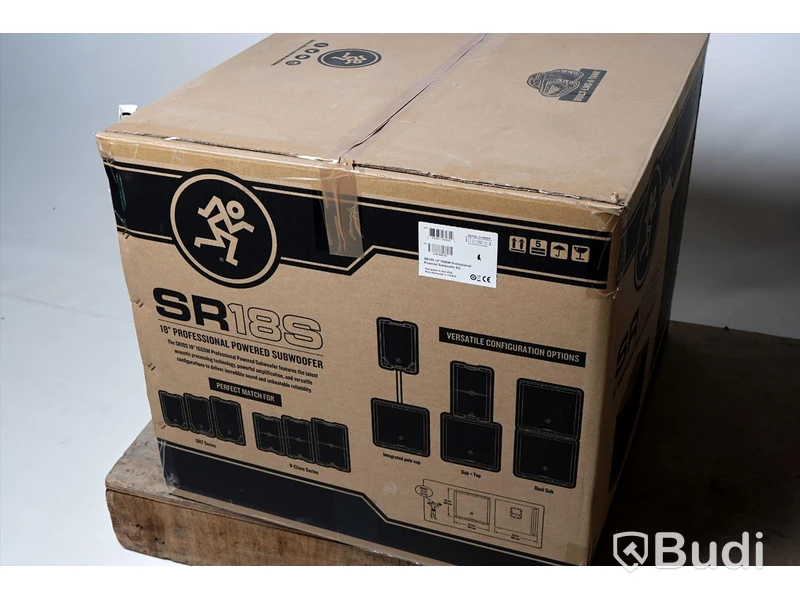 Subwoofer - Mackie SR18S. Nypris ca 12000kr