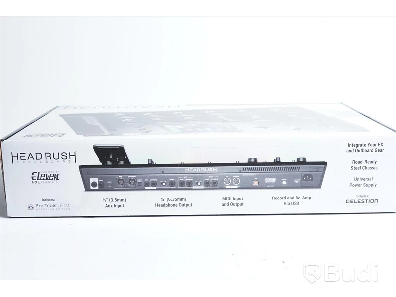 Multieffekt - Headrush Pedalboard, NY. Nypris ca 10500kr