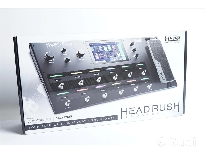 Multieffekt - Headrush Pedalboard, NY. Nypris ca 10500kr