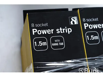 Grendosa 6 st - Deltaco 8 Socket Power Strip