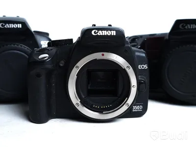3 st. Kameror & 1 st. kameraväska, Canon EOS 350 Digital, EOS D60 & EOS 10. Obs! Okänd funktion.
