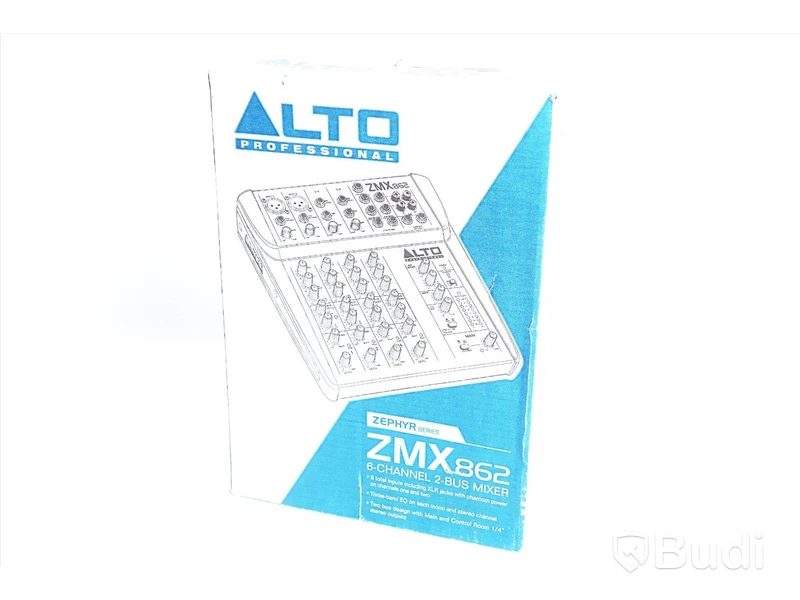 Mixerbord - Alto ZMX862 (strömsladd saknas)