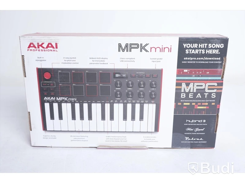 Keyboard - Akai MPK Mini. Nypris ca 1.000 kr