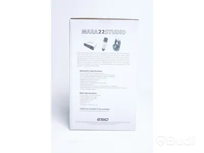 Inspelningskit - ESIO Mara 22 Studio Recording Pack. Nypris ca 1400 kr. Ny.
