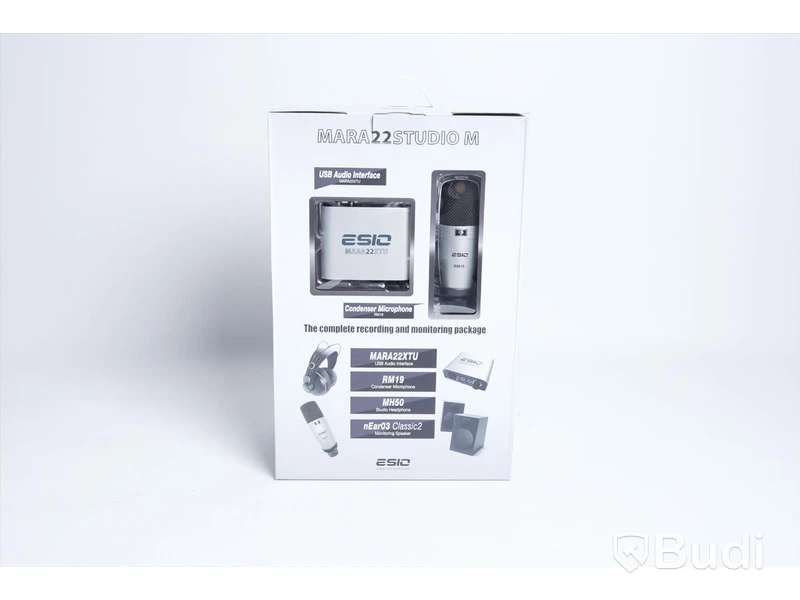 Inspelningskit - ESIO Mara 22 Studio M Recording Pack. Nypris ca 2000 kr. Ny.