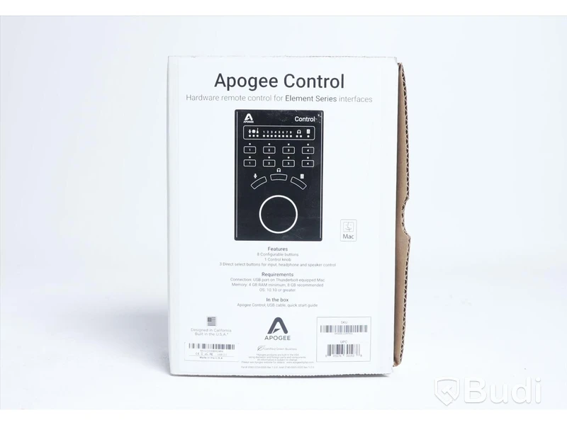 Studioutrustning - Apogee Control till Element Series. Nypris ca 3000 kr. Ny.