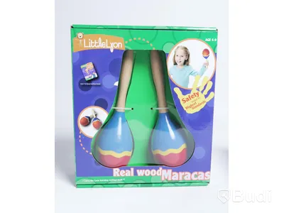 Musikinstrument till barn - LittleLyon maracas och blockflöjt. Nypris ca 3000 kr. Ny.