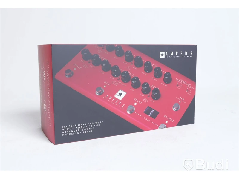 Förstärkarpedal - Blackstar Dept. 10 Amped 2 100W. Nypris ca 6500 kr. Ny.