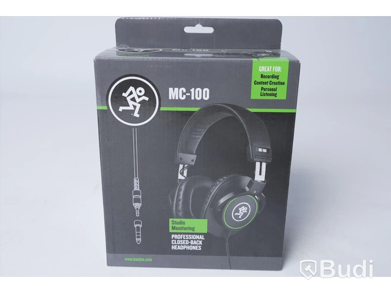 Hörlurar 2st - Mackie MC-100, Ny. Nypris ca 650kr styck