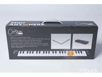 Midi Keyboard - Carry On Folding Controller 49 Black, Ny. Nypris ca 1500kr
