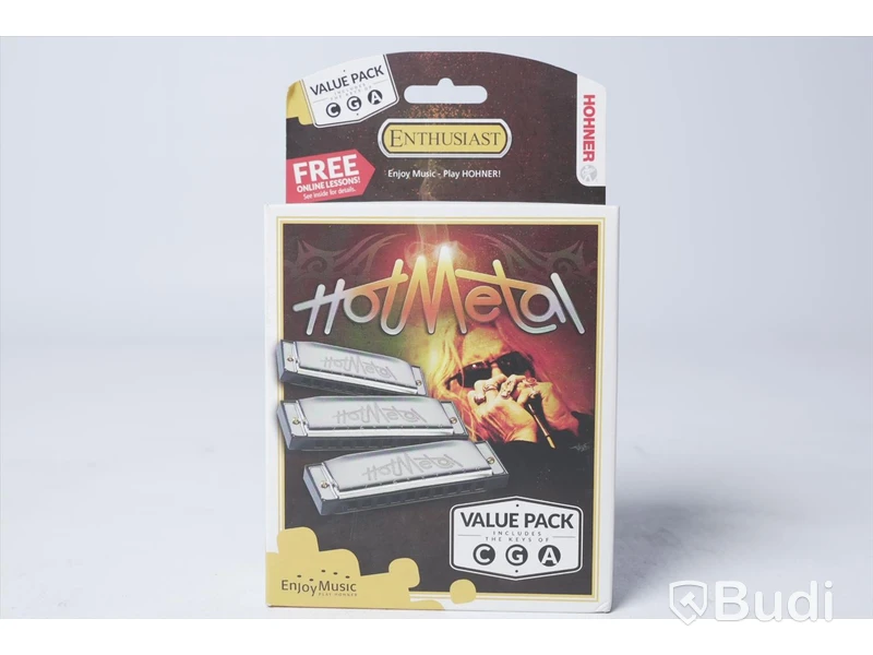 Munspel - Hohner Hot Metal Value Pack (C,G,A). Ny