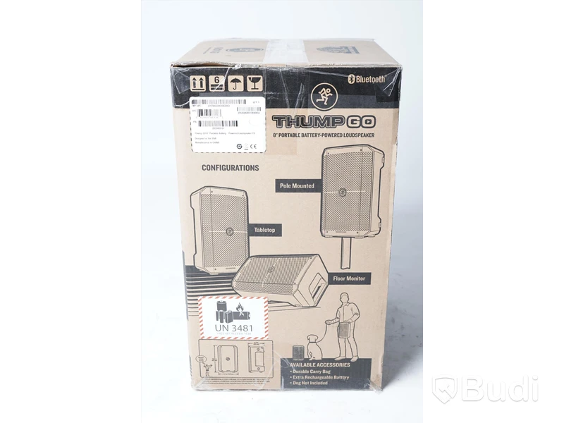Högtalare - Mackie Thump Go. Nypris ca 4800kr