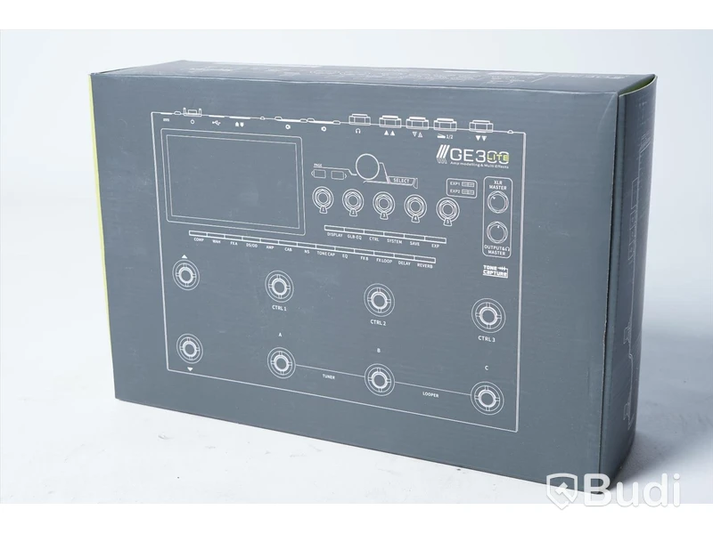 Multi Effekt Pedal - Mooer GE300 LITE, NY. Nypris ca 5500kr