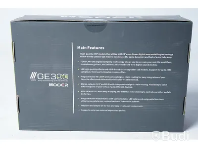 Multi Effekt Pedal - Mooer GE300 LITE, NY. Nypris ca 5500kr