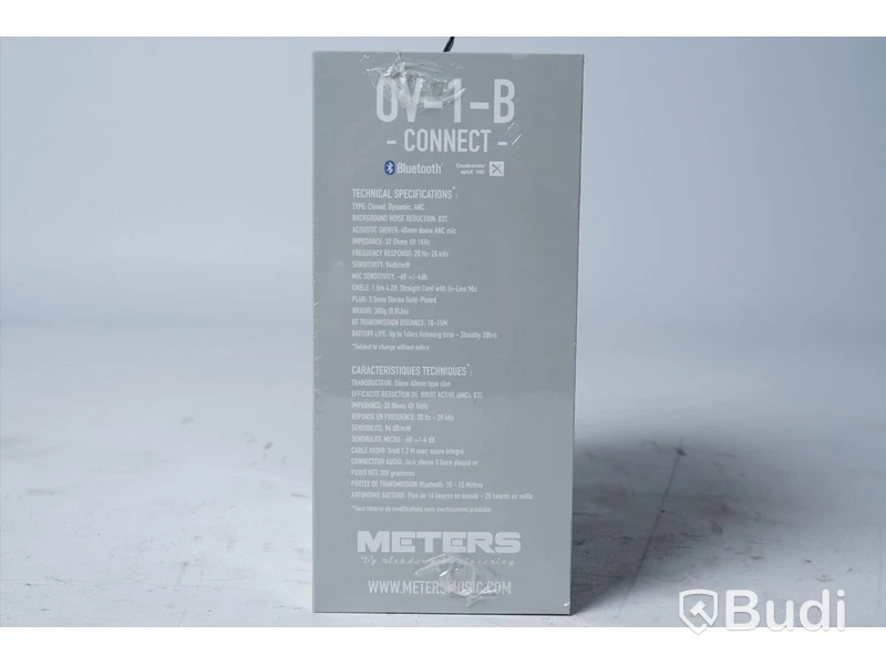 Hörlurar - Meters OV-1-B-CONNECT, NY. Nypris ca 2000kr