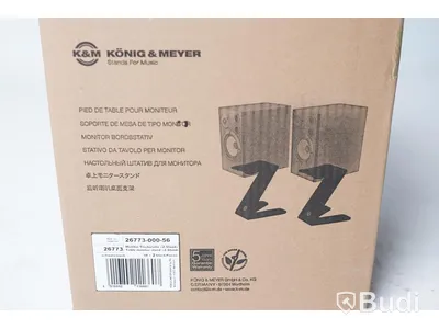 Monitor Stativ - König & Meyer 26773 Z-Stand. Nypris ca 900kr