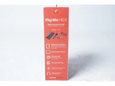 Mikrofon - iRig Mic HD 2, NY. Nypris ca 1000kr
