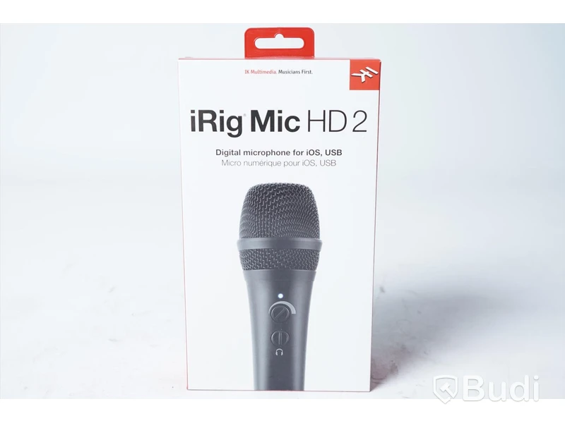 Mikrofon - iRig Mic HD 2, NY. Nypris ca 1000kr