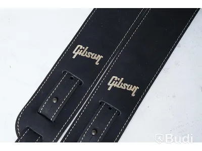 Axelband 2st - Gibson Nubuck ASNB-BLK. Nypris ca 1000kr/st