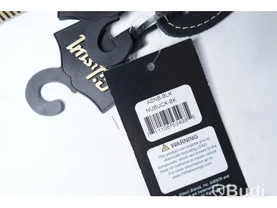 Axelband 2st - Gibson Nubuck ASNB-BLK. Nypris ca 1000kr/st