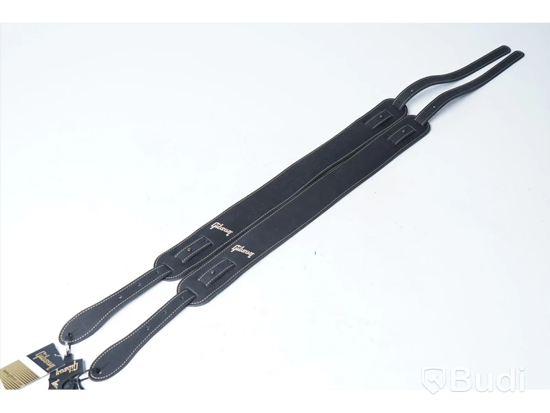 Axelband 2st - Gibson Nubuck ASNB-BLK. Nypris ca 1000kr/st