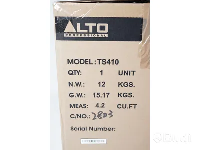 Högtalare - Alto TS410. Nypris ca 5000kr