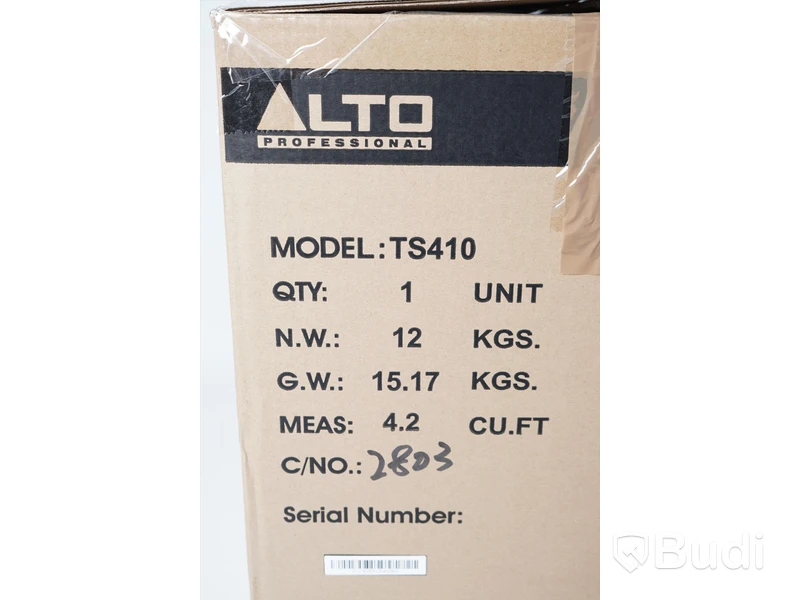 Högtalare - Alto TS410. Nypris ca 5000kr