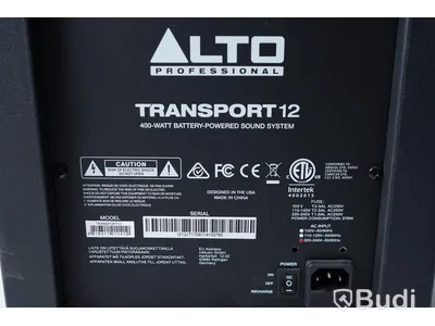 Högtalare - Alto Transport 12. Nypris ca 4000kr